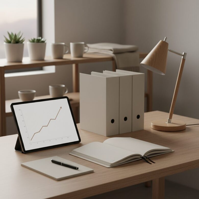 加藤鮎子の夫が保有する良品計画株の株価チャートと、資産運用のイメージ。