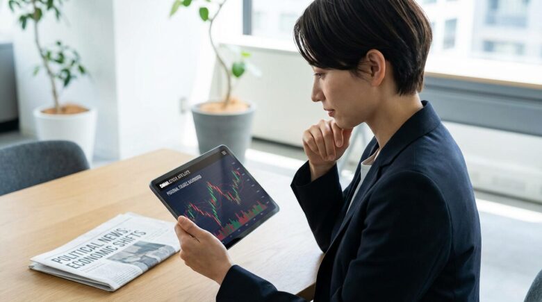 高市早苗の政治資金問題や金銭感覚を象徴するイメージ